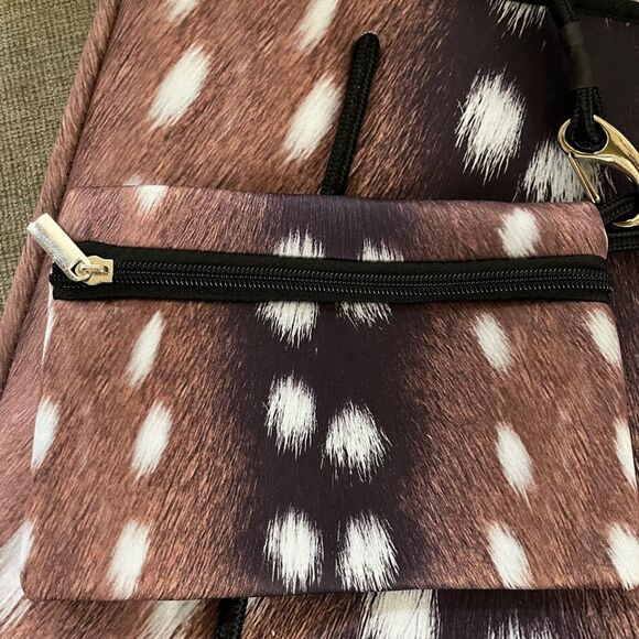 Parker & Hide Expandable Exclusive Neoprene Collection Tote Bag W/Wristlet NWT - Picture 4 of 8